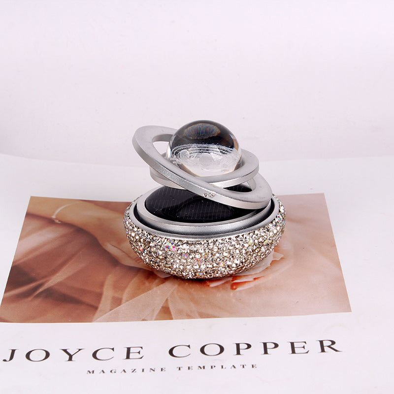 Solar Dual-ring Magnetic Levitation Car Aroma Diffuser